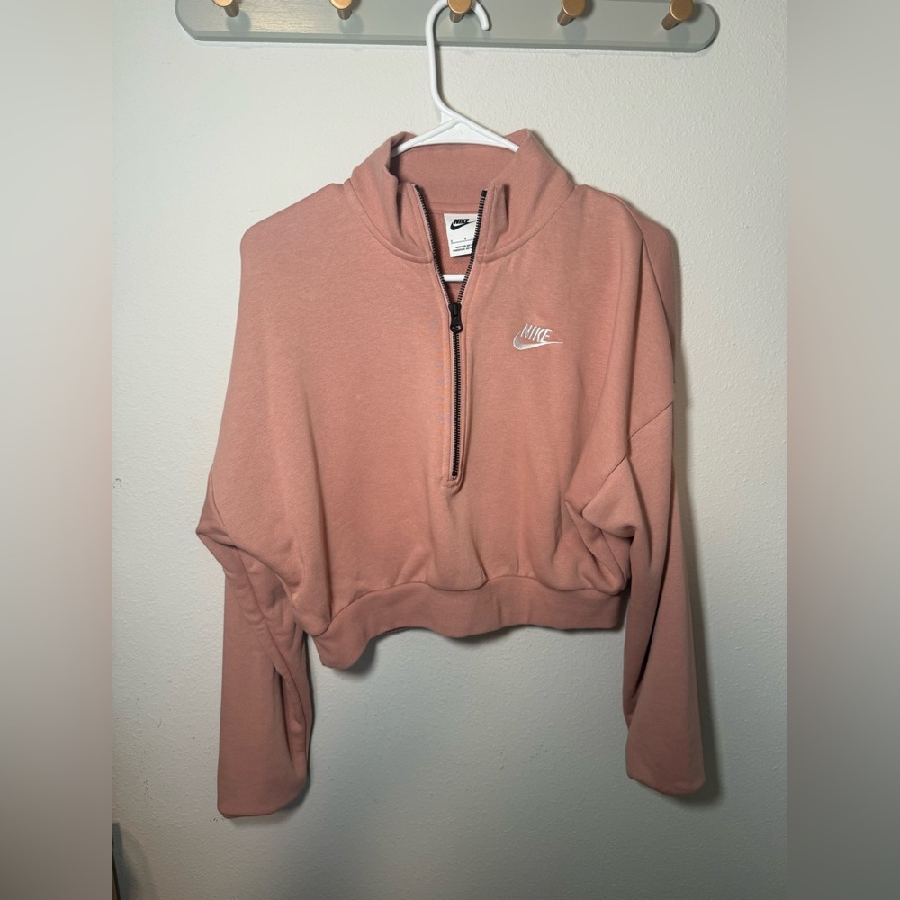 Nike Women's Blush Half-Zip Sweatshirt